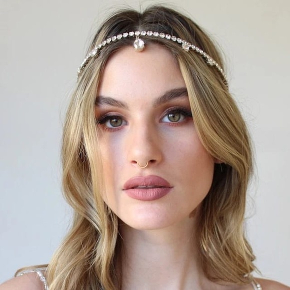 Crystal Droplets Hair Chain - Picture 6 of 6